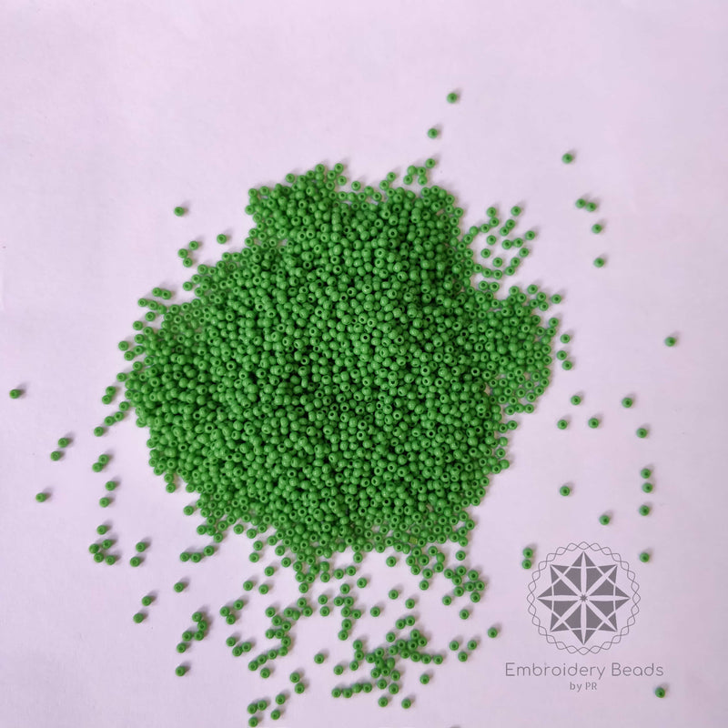 Seed Beads / Poat Green 0.15mm