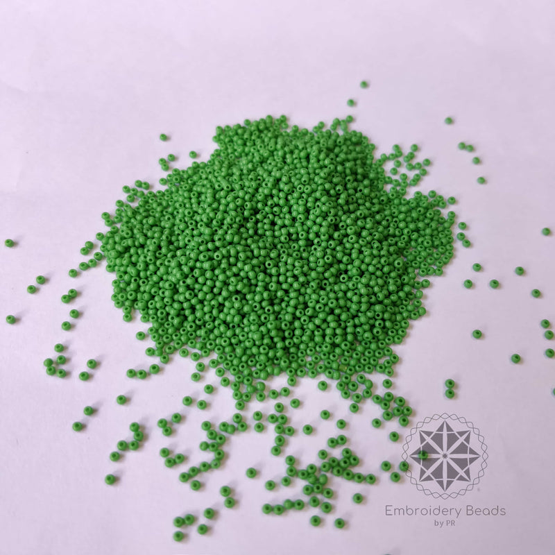 Seed Beads / Poat Green 0.15mm