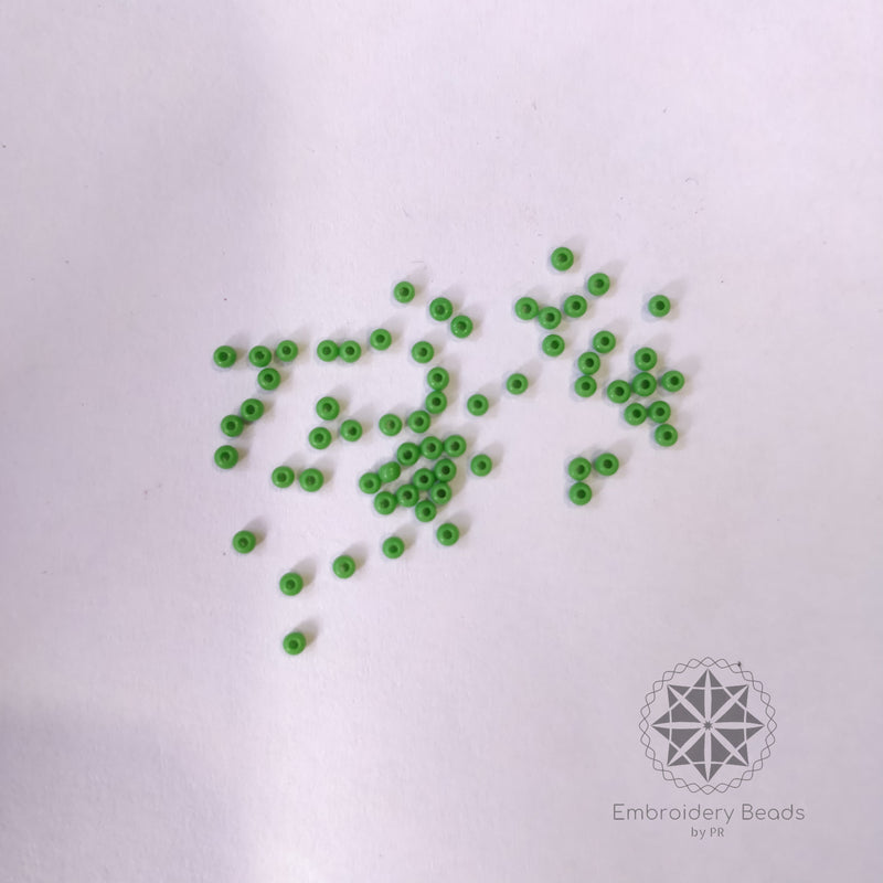 Seed Beads / Poat Green 0.15mm