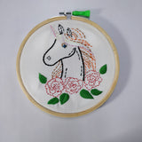 DIY Embroidery kits Unicorn Face