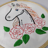 DIY Embroidery kits Unicorn Face
