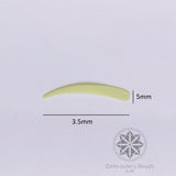 Sword Shape Sequins Lemon Green