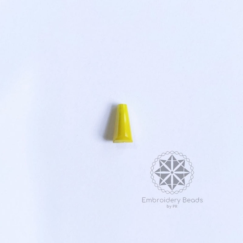 Cone Beads Bright yellow