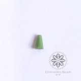 Cone Beads Matt Green