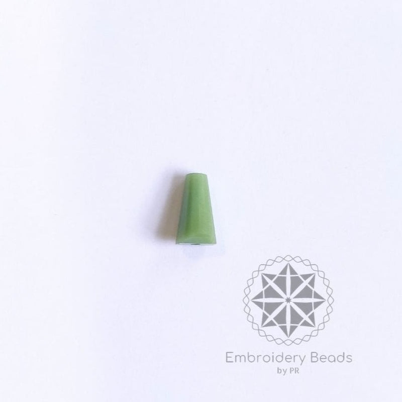 Cone Beads Matt Green