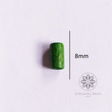 Cylindrical Beads Green